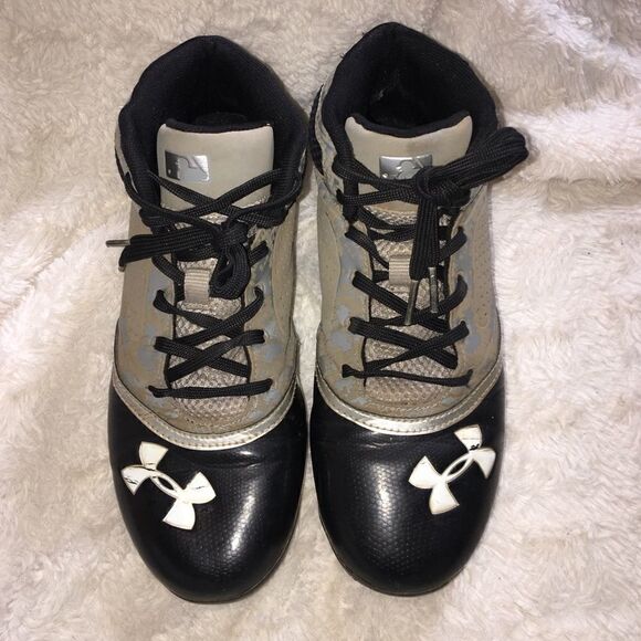 Under Armour High-Top Baseball Cleats - Picture 2 of 6